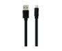 Кабель Hoco X5 Bamboo Lightning (1m) Black