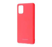 Чехол для Samsung Galaxy A71 Molan Cano Glossy Jelly Case Pink