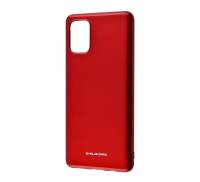 Чехол для Samsung Galaxy A71 Molan Cano Glossy Jelly Case Bordo