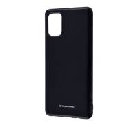 Чехол для Samsung Galaxy A71 Molan Cano Glossy Jelly Case Black