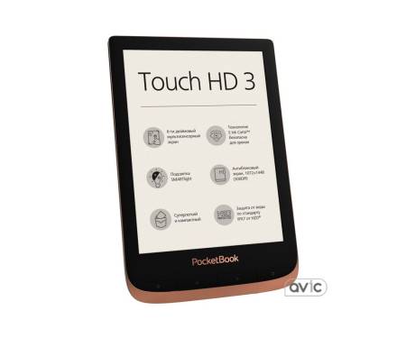 Электронная книга с подсветкой Pocketbook 632 Touch HD 3 Spicy Copper (PB632-K-WW)