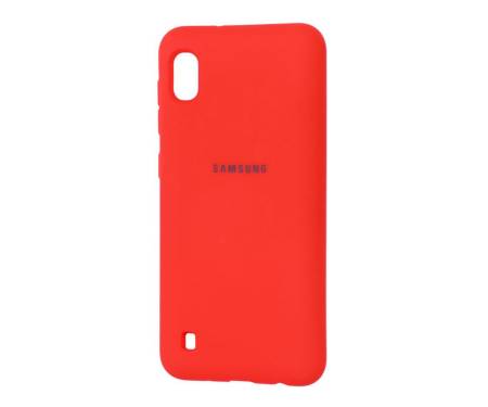 Чехол для Samsung Galaxy A10 Silicone Cover Red