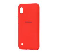Чехол для Samsung Galaxy A10 Silicone Cover Red