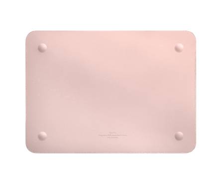 Чехол для MacBook Pro 15,4 WIWU Leather Sleeve Pink