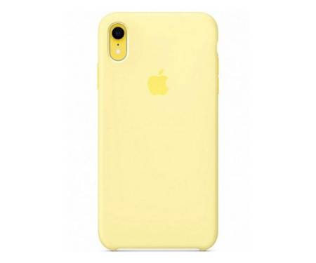Чехол для Apple iPhone XR Silicone Case Mellow Yellow Copy