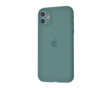 Чехол для Apple iPhone 11 Silicone Case With Camera Lens Protection Wife Green Copy