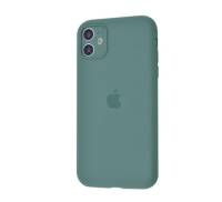 Чехол для Apple iPhone 11 Silicone Case With Camera Lens Protection Wife Green Copy
