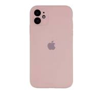 Чехол для Apple iPhone 11 Silicone Case With Camera Lens Protection Rose Powder Copy
