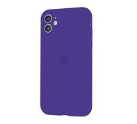 Чехол для Apple iPhone 11 Silicone Case With Camera Lens Protection Midnight Blue Copy