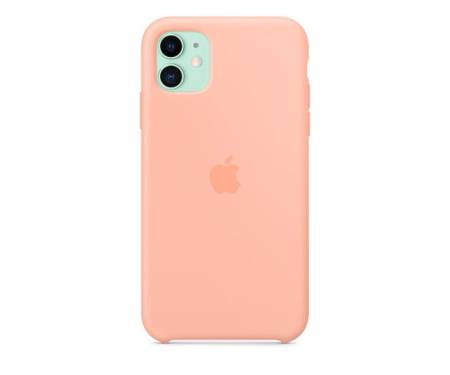 Чехол для Apple iPhone 11 Silicone Case Grapefruit Copy
