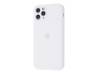 Чехол для Apple iPhone 11 Pro Silicone Case With Camera Lens Protection White Copy