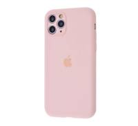 Чехол для Apple iPhone 11 Pro Silicone Case With Camera Lens Protection Pink Sand Copy