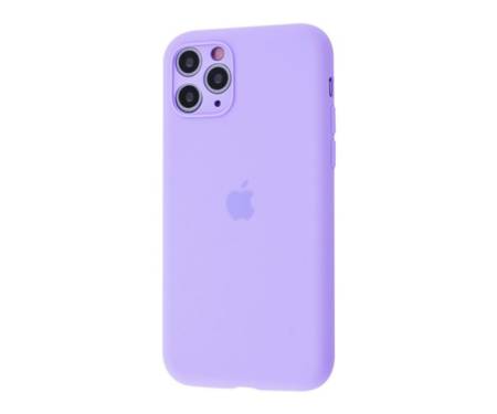 Чехол для Apple iPhone 11 Pro Silicone Case With Camera Lens Protection Lilac Copy