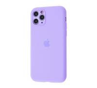 Чехол для Apple iPhone 11 Pro Silicone Case With Camera Lens Protection Lilac Copy