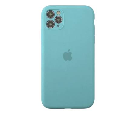 Чехол для Apple iPhone 11 Pro Silicone Case With Camera Lens Protection Ice Sea Blue Copy