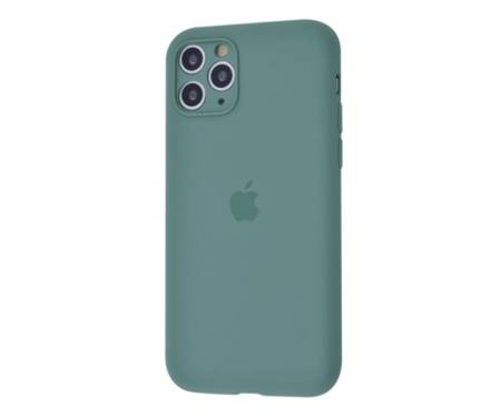 Чехол для Apple iPhone 11 Pro Max Silicone Case With Camera Lens Protection Wife Green Copy
