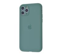 Чехол для Apple iPhone 11 Pro Max Silicone Case With Camera Lens Protection Wife Green Copy