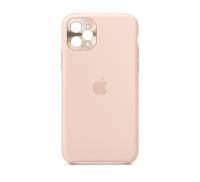 Чехол для Apple iPhone 11 Pro Max Silicone Case With Camera Lens Protection Pink Sand Copy