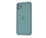 Чехол для Apple iPhone 11 Pro Max Silicone Case With Camera Lens Protection Pine Green Copy