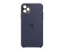Чехол для Apple iPhone 11 Pro Max Silicone Case With Camera Lens Protection Midnight Blue Copy