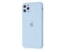 Чехол для Apple iPhone 11 Pro Max Silicone Case With Camera Lens Protection Lilac Copy