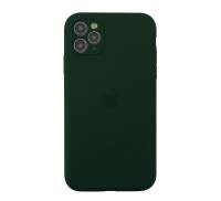 Чехол для Apple iPhone 11 Pro Max Silicone Case With Camera Lens Protection Forest Green Copy