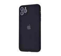 Чехол для Apple iPhone 11 Pro Max Silicone Case With Camera Lens Protection Black Copy