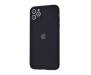 Чехол для Apple iPhone 11 Pro Max Silicone Case With Camera Lens Protection Black Copy