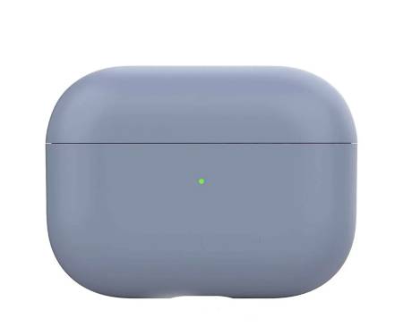 Чехол для Airpods Pro Silicone case Ultra Thin Lavender Ash