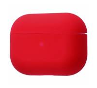 Чехол для Airpods Pro Silicone case Ultra Thin Red