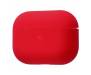 Чехол для Airpods Pro Silicone case Ultra Thin Red