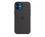 Чехол для Apple iPhone 12 Mini Silicone Case Black Copy