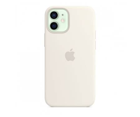 Чехол для Apple iPhone 12 Mini Silicone Case White Copy