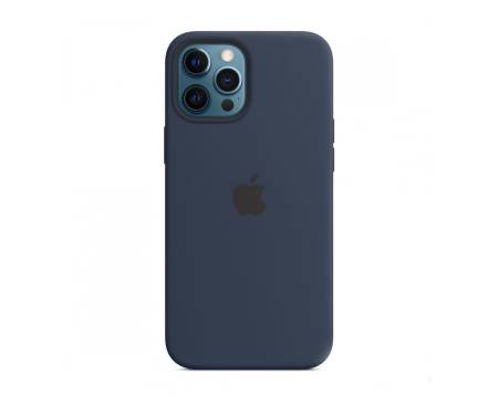 Чехол для Apple iPhone 12 Pro Max Silicone Case Deep Navy Copy