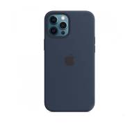 Чехол для Apple iPhone 12 Pro Max Silicone Case Deep Navy Copy