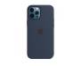 Чехол для Apple iPhone 12 Pro Max Silicone Case Deep Navy Copy