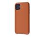 Чехол для Apple iPhone 11 Leather Case Saddle Brown Copy
