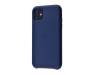 Чехол для Apple iPhone 11 Leather Case Midnight Blue Copy