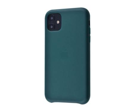 Чехол для Apple iPhone 11 Leather Case Forest Green Copy