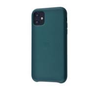 Чехол для Apple iPhone 11 Leather Case Forest Green Copy