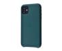 Чехол для Apple iPhone 11 Leather Case Forest Green Copy