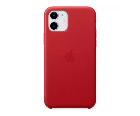 Чехол для Apple iPhone 11 Leather Case Red Copy