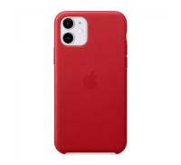 Чехол для Apple iPhone 11 Leather Case Red Copy