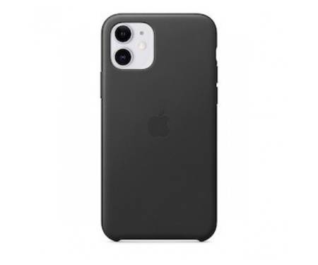 Чехол для Apple iPhone 11 Leather Case Black Copy