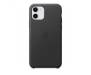 Чехол для Apple iPhone 11 Leather Case Black Copy