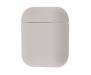 Чехол для Airpods Silicone case Ultra Thin Stone White