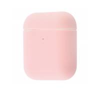 Чехол для Airpods Silicone case Ultra Thin Pink Sand
