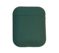 Чехол для Airpods Silicone case Ultra Thin Pine Needle Green