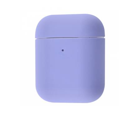 Чехол для Airpods Silicone case Ultra Thin Blue Gray