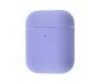 Чехол для Airpods Silicone case Ultra Thin Blue Gray